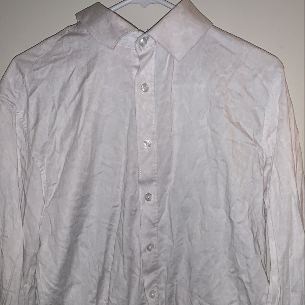 Tallia sport white button shirt XL